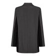 Co´couture - Lianecc Panel Oversize Blazer 30249 - 140 Dark Grey Supply