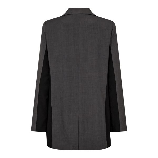 Co´couture - Lianecc Panel Oversize Blazer 30249 - 140 Dark Grey Supply