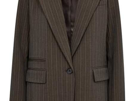 Forudbestilling - Co´couture - Cobycc Pin Single Blazer 30280 - 884 Oak Fashion