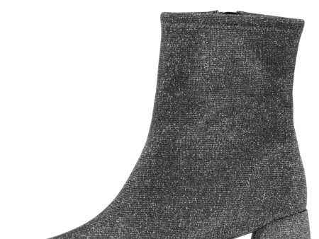 Only Shoes - Onlbrielle-2 Glitter Sock Boot 15329844 - 4564225 - Dark Grey Fashion