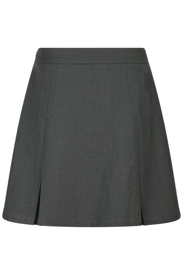 Forudbestilling - Neo Noir - Summa Structure Skirt 164586 - 104 - Dark Grey Fashion