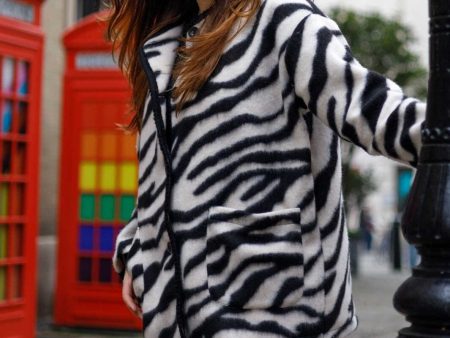 Black Colour - Bczeleste Fleece Jacket 40784 - Zebra For Discount