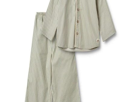 Wheat - Pajamas Bebbo - 9453 Soft Stripe Cheap