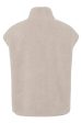 Pieces - Pcsadia Teddy Vest - 4640674 Silver Gray Online