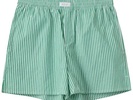 H2O - Rønne Essential Pajamas Shorts 100165-1 - 7040 - Green White Online Sale