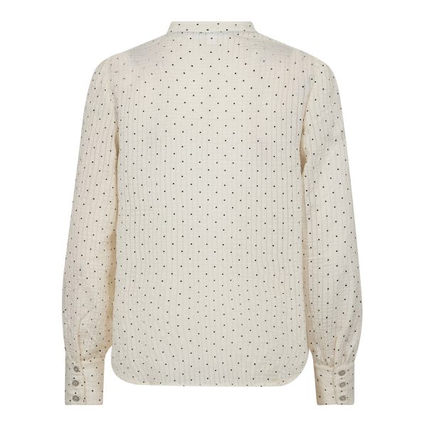 Co´couture - Franciscacc Dot Lace Shirt 35728 - 11 Off White Hot on Sale