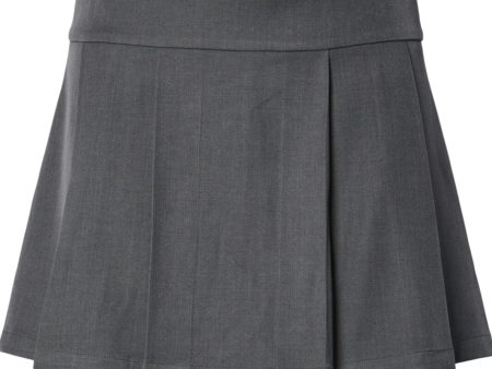 Pieces - Pcnadina Short Skirt Fsy - 4850911 Concrete Grey Discount