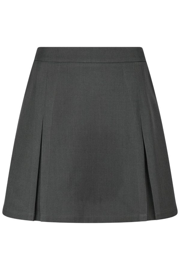 Forudbestilling - Neo Noir - Summa Structure Skirt 164586 - 104 - Dark Grey Fashion