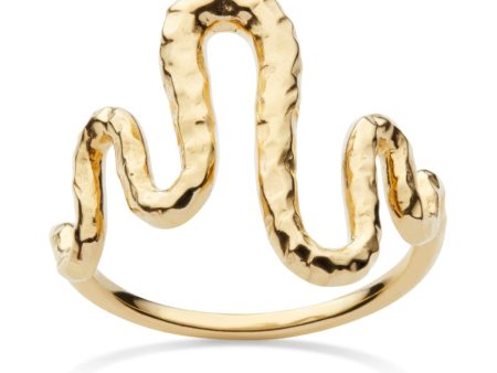 Maanesten - Viva Ring 4315a - Coated With 18k Gold. For Cheap