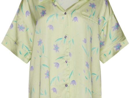 Noella - Micha Sh.Sl. Shirt - 315 Offwhite W. Flowers Supply