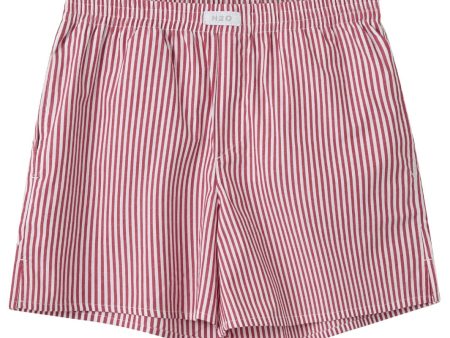 H2O - Rønne Essential Pajamas Shorts 100165-1 - 7290 - Red White Cheap