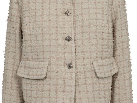 Co´couture - Ailacc Boucle Jacket 30283 - 18 Sand Fashion