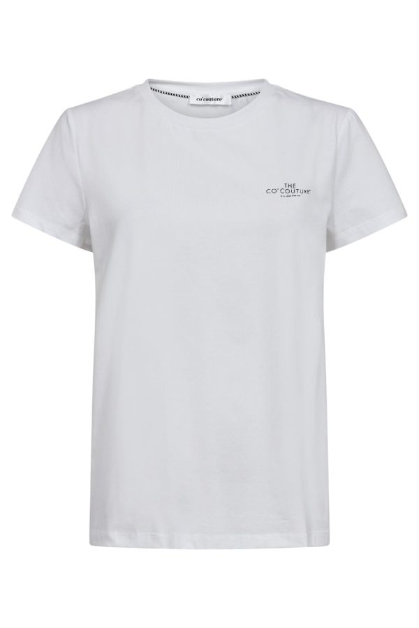 Co´couture - Petitecc Logo Tee - 40096 Whiteblack Online