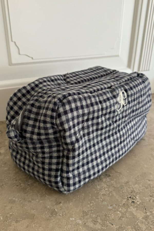 BYIC - Emilieic Cosmetic Bag A23746 - Navyc - Navy Checks Supply