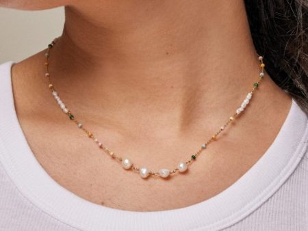 Enamel Copenhagen - Necklace, Lola Perla - Dreamy Pearl Cheap