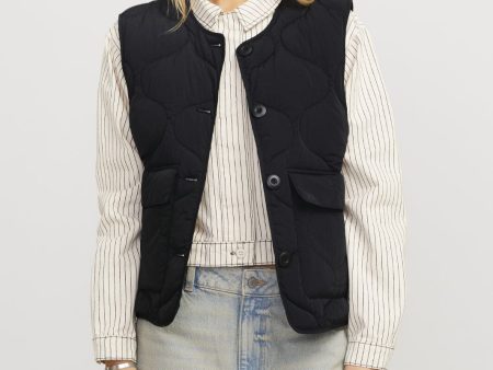 Jjxx - Jxhope Quilted Vest - 4647472 Black Fashion