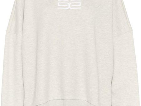 Gestuz - Lullagz Oz Sweatshirt 10909847 - 107054 - Light Grey Mélange Fashion