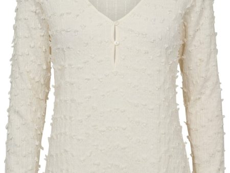 Co´couture - Pompomcc Blouse 33125 - 11 Off White For Sale