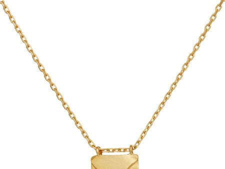 Maanesten - With Love Necklace 2715a - 18 Ct Gold Plated 925 Sterling Silver Supply