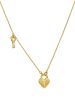 Maanesten - Imena Necklace 2704a - 18 Ct Gold Plated 925 Sterling Silver Online Sale