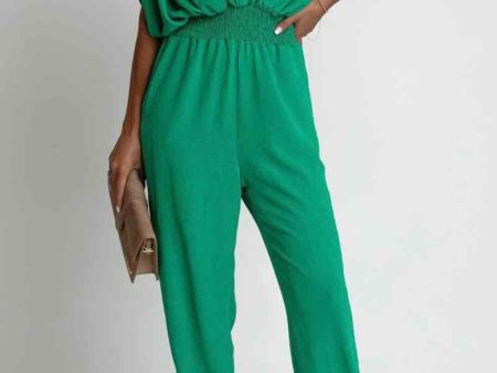 A-bee - Jumpsuit 2151 - Green For Cheap