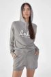 Forudbestilling - Lala Berlin - Knit Hoodie Kaiko 10009902 - Grey on Sale