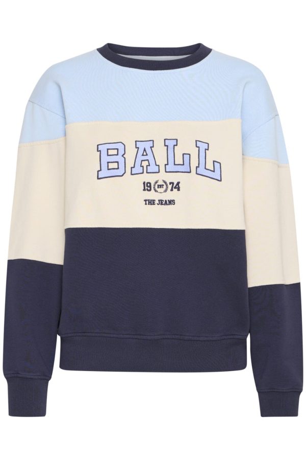 Ball - Bamontana Sweat - 144214 Powder Blue Online now