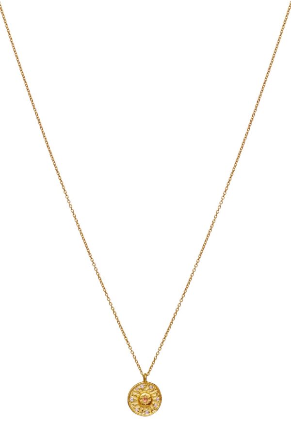 Maanesten - Friendship Necklace 2688a - Coated With 18k Gold. For Discount