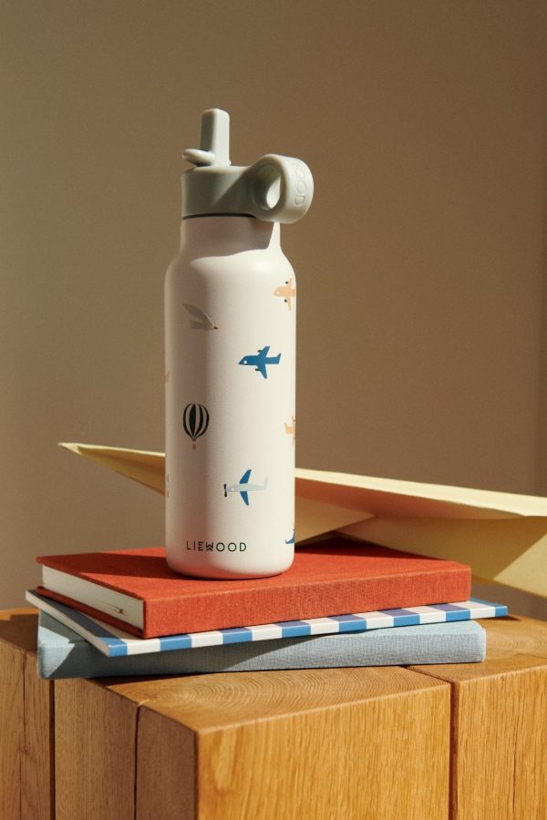 Liewood - Falk Water Bottle 350 ml - Aviator   Ecru Online now