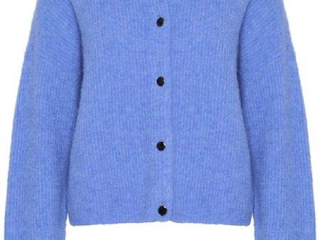 Gestuz - Alphagz Short Cardigan 10906463 - 106877 - Wedgewood Melange Cheap