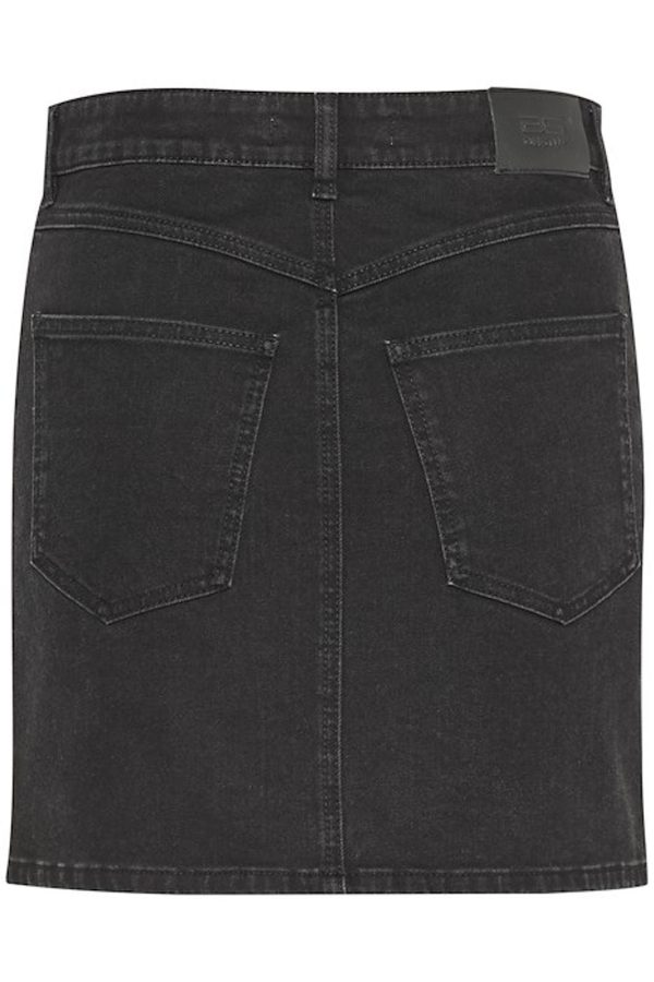 Gestuz - Tilliagz Short Skirt 10909827 - 104987 - Dark Grey Washed Fashion