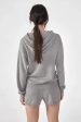 Forudbestilling - Lala Berlin - Knit Hoodie Kaiko 10009902 - Grey on Sale