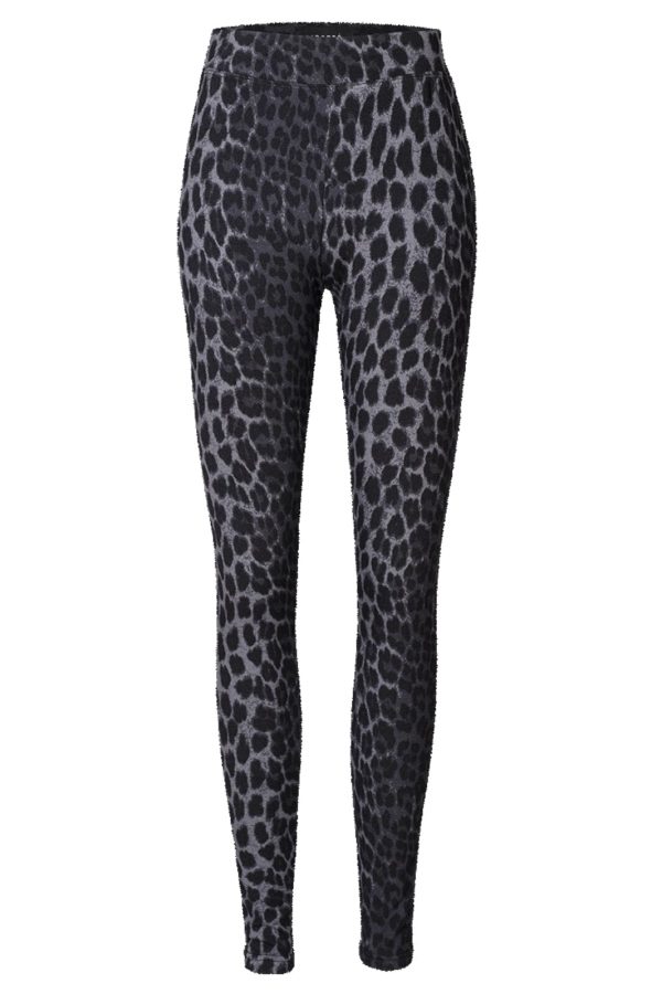 Liberte - Alma-Leggings (Fleece) - Dark Grey Leo Cheap