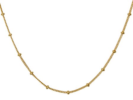 Maanesten - Nala Choker Necklace 2506a - Coated With 18k Gold. Sale