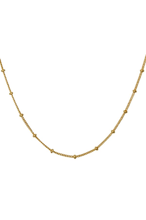 Maanesten - Nala Choker Necklace 2506a - Coated With 18k Gold. Sale