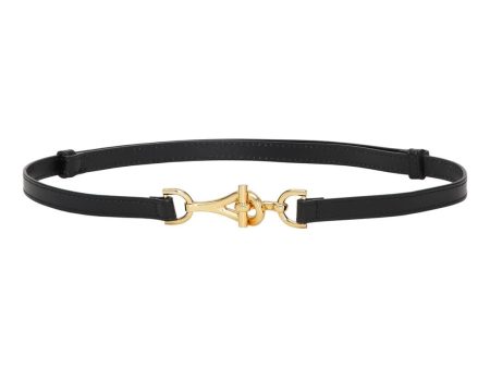 Plissé Copenhagen - Gina Belt - Black Cheap