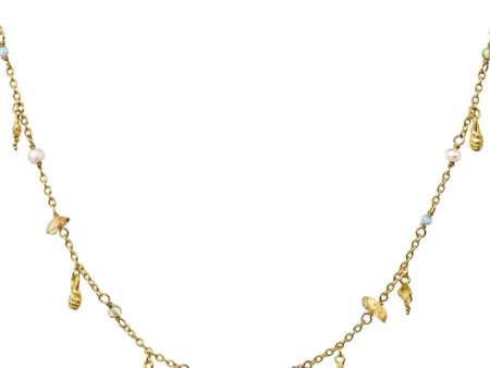 Maanesten - Toutsi Necklace 2615a - Coated With 18k Gold. For Discount