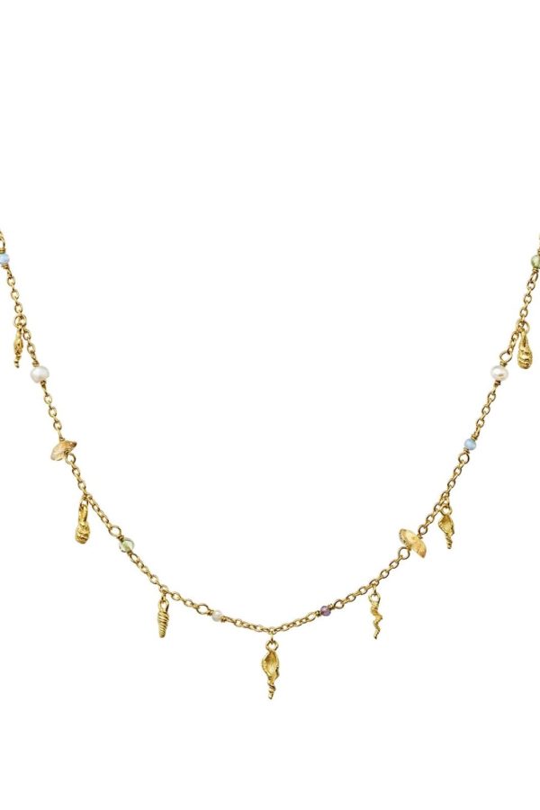 Maanesten - Toutsi Necklace 2615a - Coated With 18k Gold. For Discount