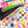 Rude Cosmetics - United Shades of Glitter - 21 Pressed Glitter Palette - For Discount