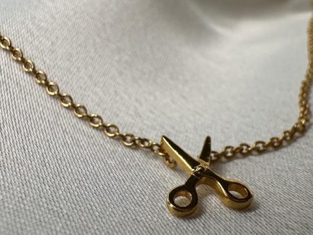 Mellow Moon - Happy Scissors Necklace - Forgyldt Fashion