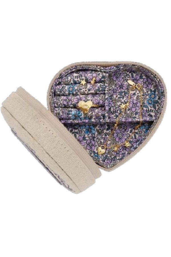 Maanesten - Heart Jewelry Box 4019 - Sand For Cheap