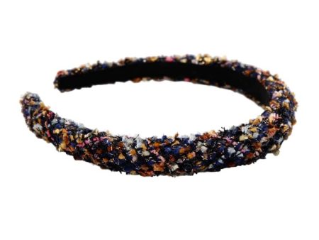 Forudbestilling - Black Colour - Bcbliss Headband 2329 - Navy Multi Online Hot Sale