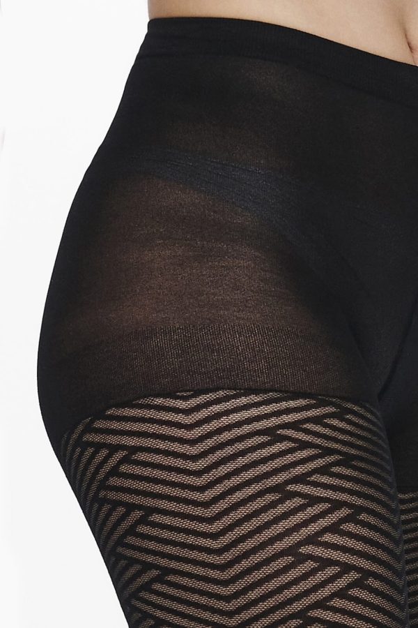 Only - Onllea Herringbone Tights Acc 15249544 - 3842609 - Black For Discount