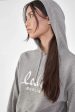 Forudbestilling - Lala Berlin - Knit Hoodie Kaiko 10009902 - Grey on Sale