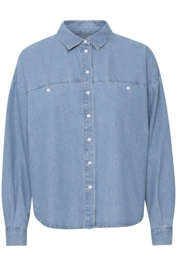 Ichi - Iharcher Sh - 200792 Light Blue Washed Hot on Sale