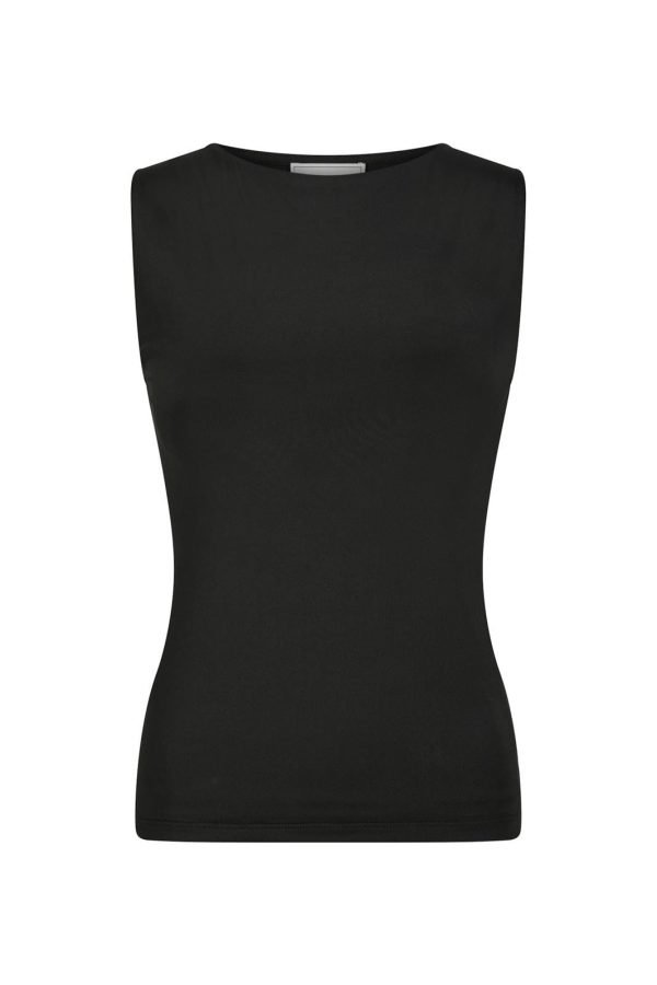 Forudbestilling - Neo Noir - Ditty Jersey Top 164494 - Black on Sale