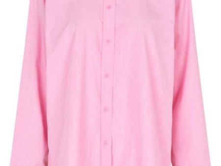 Forudbestilling - Second Female - Lucine Shirt 59331 - 9404 Pink Cosmos on Sale