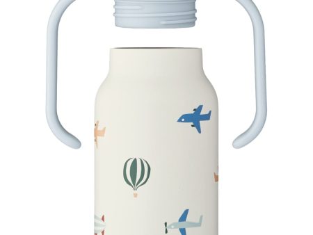 Liewood - Kimmie Water Bottle 250 ml - Aviator   Ecru on Sale