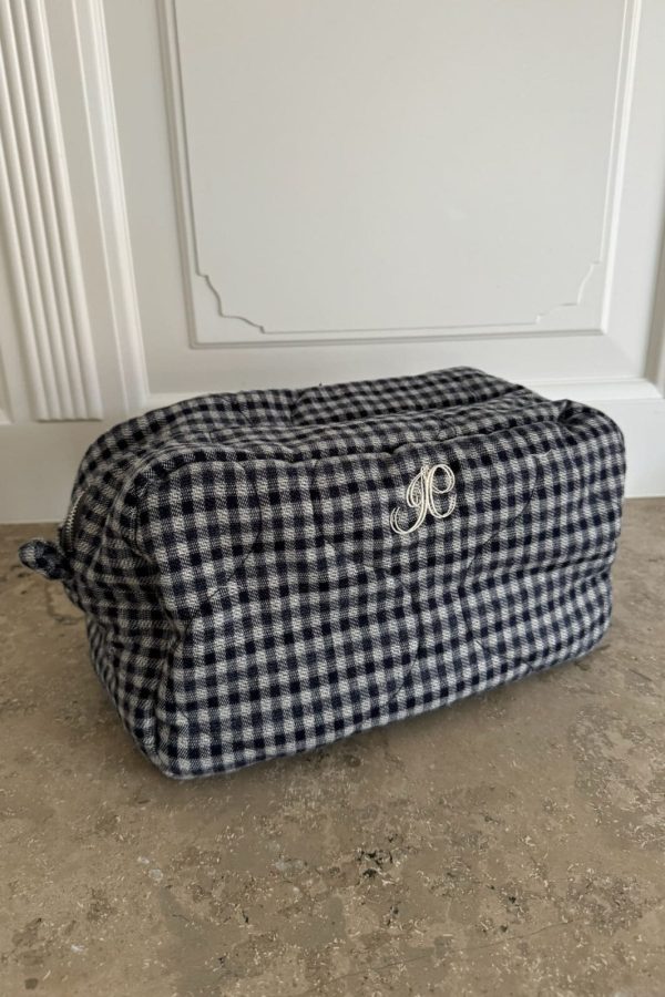 BYIC - Emilieic Cosmetic Bag A23746 - Navyc - Navy Checks Supply