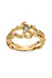 Maanesten - Shelly Ring 4738a - Coated With 18k Gold. For Cheap